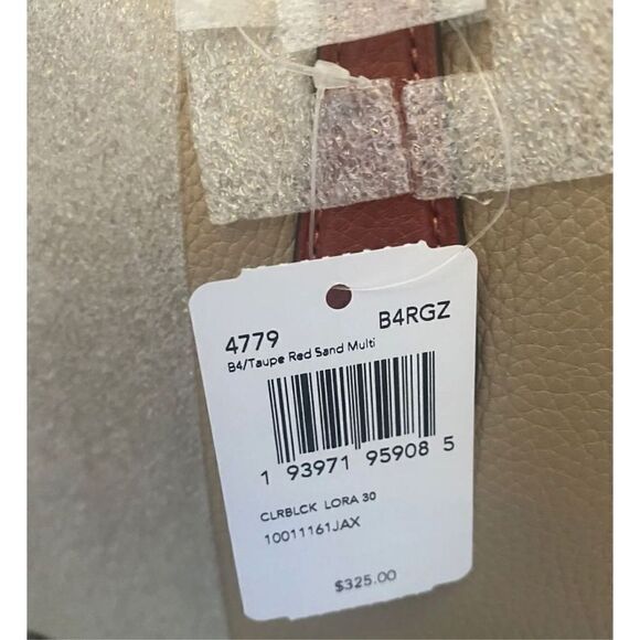 🔥🌺NWT! | Coach Lora 30 Satchel Handbag Colorblock Pebble Leather Msrp:$325.00 - Picture 8 of 8